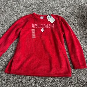 IU Indiana University fleece NWT